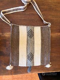 Borsa etnica in alpaca