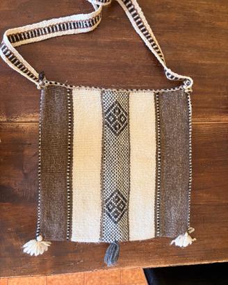 Borsa etnica in alpaca