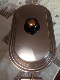 pentola ovale acciaio inox