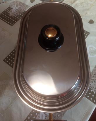 pentola ovale acciaio inox