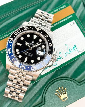 Rolex GMT-Master II Batgirl, Full set, Si Permute