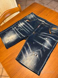 Jeans corto dsquared2