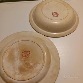 piatti in coppia vintage 