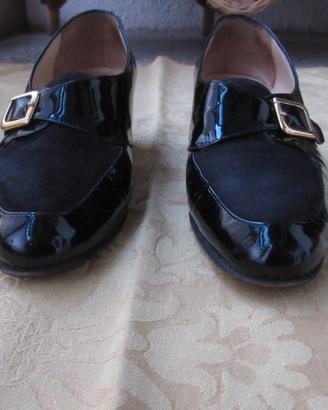 scarpe da donna Mugnaini Firenze vernice nera N 39