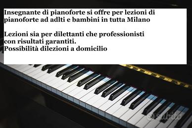 Insegnante pianoforte