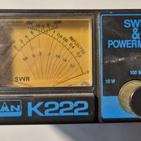 ALAN K222 – Rosmetro e Wattmetro SWR