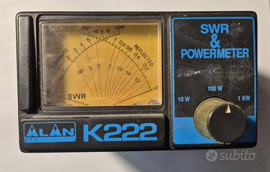 ALAN K222 – Rosmetro e Wattmetro SWR