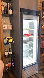 Vetrina gelateria verticale statica
