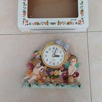 orologio da tavolo in ceramica