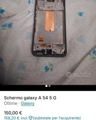 schermo galaxy A 54 5 G