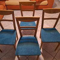 Quattro telai legno massello per sedie 