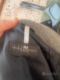 Giubbotto pelle daniele alessandrini taglia M