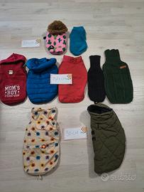 cappottino cane di diverse misure 