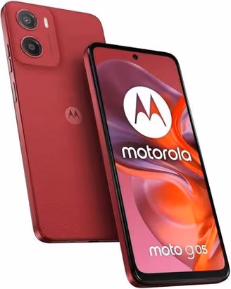moto G 05 Red nuovo 