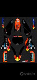 Kit grafiche adesivi KTM SX SXF EXC XC 07 08 09 10