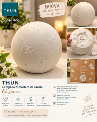THUN Elegance Lampada Atmosfera da Tavolo – Nuova