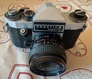 Praktica Super TL con obiettivo Porst 35mm