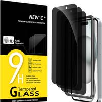 pellicola privacy vetro temperato iphone 15 e 16