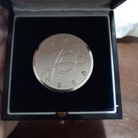 Medaglia d'argento da collezione