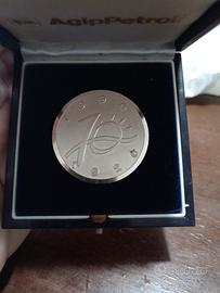 Medaglia d'argento da collezione