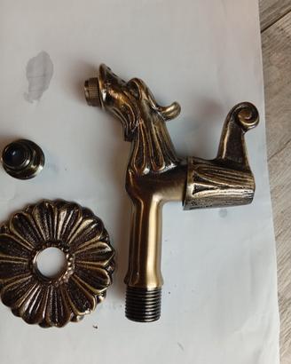 rubinetto per fontana decorato da 1/2