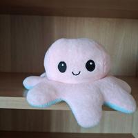 Polpo reversibile peluche