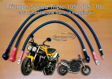 Triumph Speed Triple 1050   05-10   Cavi Batteria