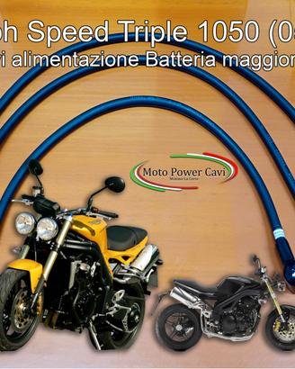 Triumph Speed Triple 1050   05-10   Cavi Batteria