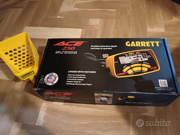 Metal Detector Garrett ACE 250 – Pari al NUOVO (us