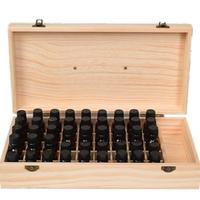 Contenitore di legno per oli essenziali, smalti