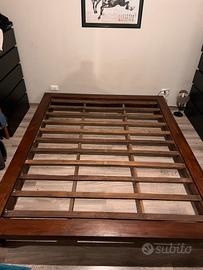 Letto matrimoniale Tatami Giapponese originale.