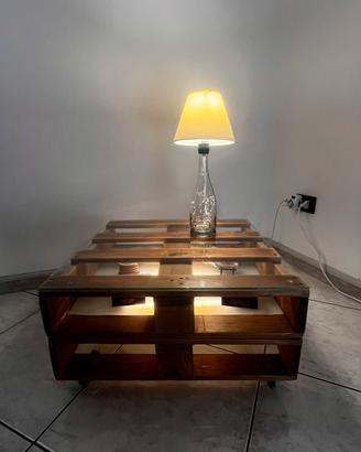 Tavolino artigianale in pallet