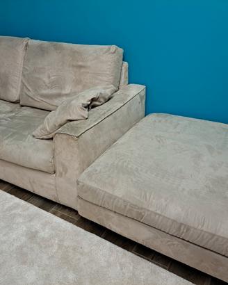 divano letto e pouf