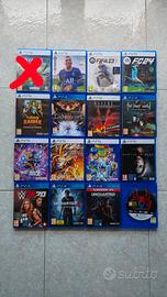 Lotto giochi Playstation 4 e Playstation 5
