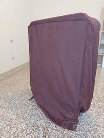 Rete singola pieghevole 180x80