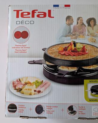 Tefal tripla funzione: Grill, raclette, crepes