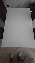 tavolo Calligaris 85x130 cm cristallo 