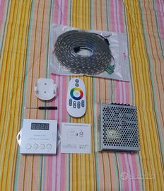 Kit Striscia LED RGB Musicale Completo