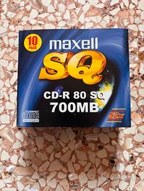 Maxell CD-R 700MB - confezione 10 pezzi nuova