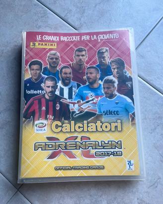 Album Xl Adrenalyn 2017-18 quasi completo