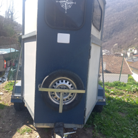 Treiler cavalli 2 posti