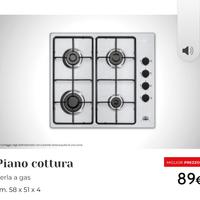 Piano cottura 
