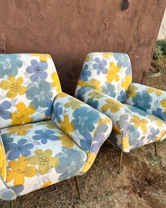Coppia polteone Gigi Radice anni 60