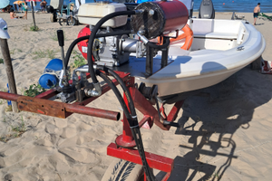 Barca nautica battilana2006 con carrello idraulico