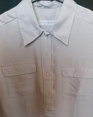 camicia pura seta tg 42 pennyblack 