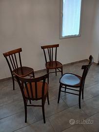 Set sedie bar vintage