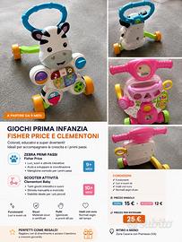Giochi prima infanzia fisher price