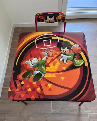 Tavolo per bambini di Topolino e Paperino