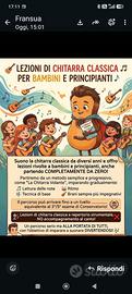 Lezioni di Chitarra Classica 