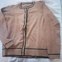 elegante maglia e golfino coordinati 